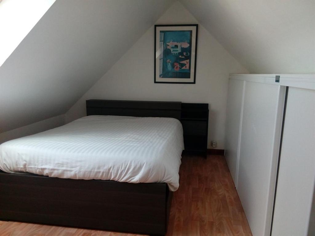La maison du Lenn face à la mer Leilighet Louannec Rom bilde