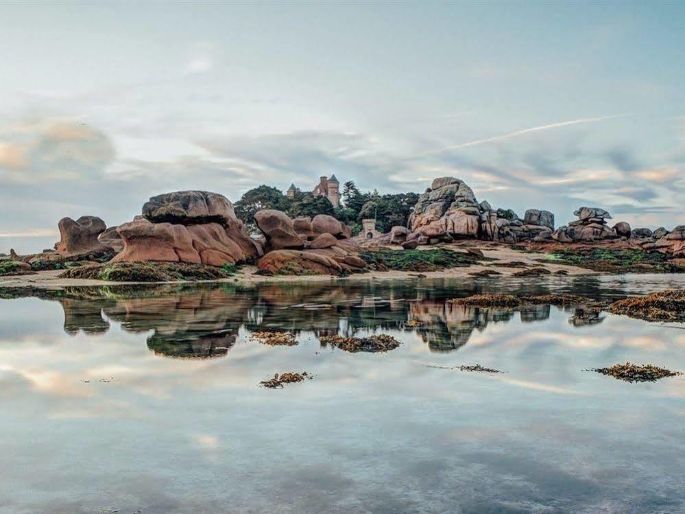 La maison du Lenn face à la mer Leilighet Louannec Eksteriør bilde